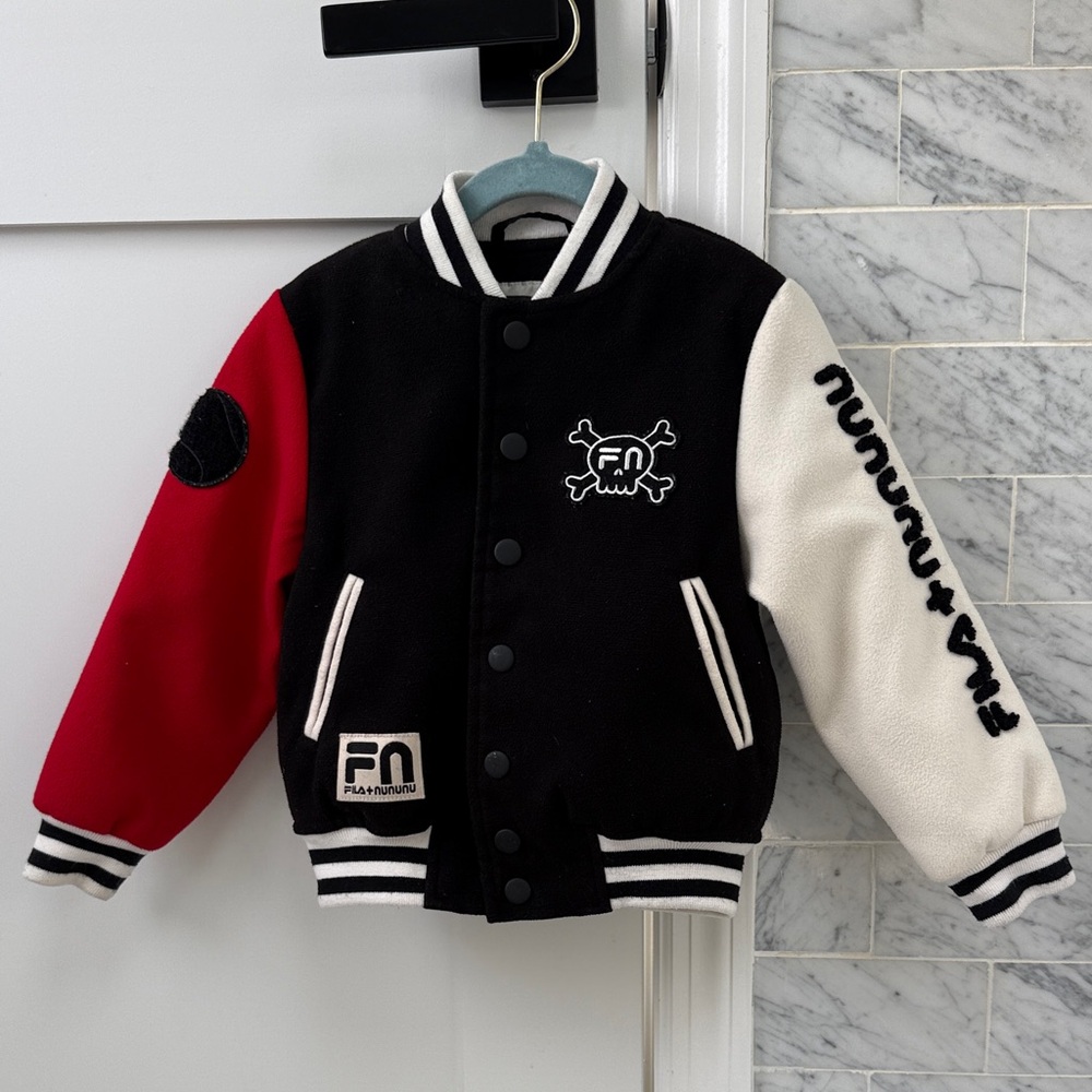 Fila X Nununu. Boys’ bomber jacket